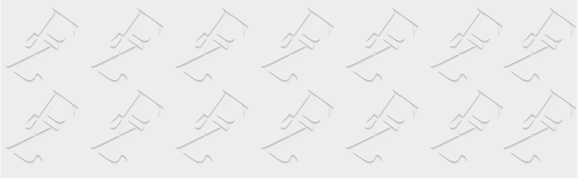 Fazael initials (FZ) withembossed effect